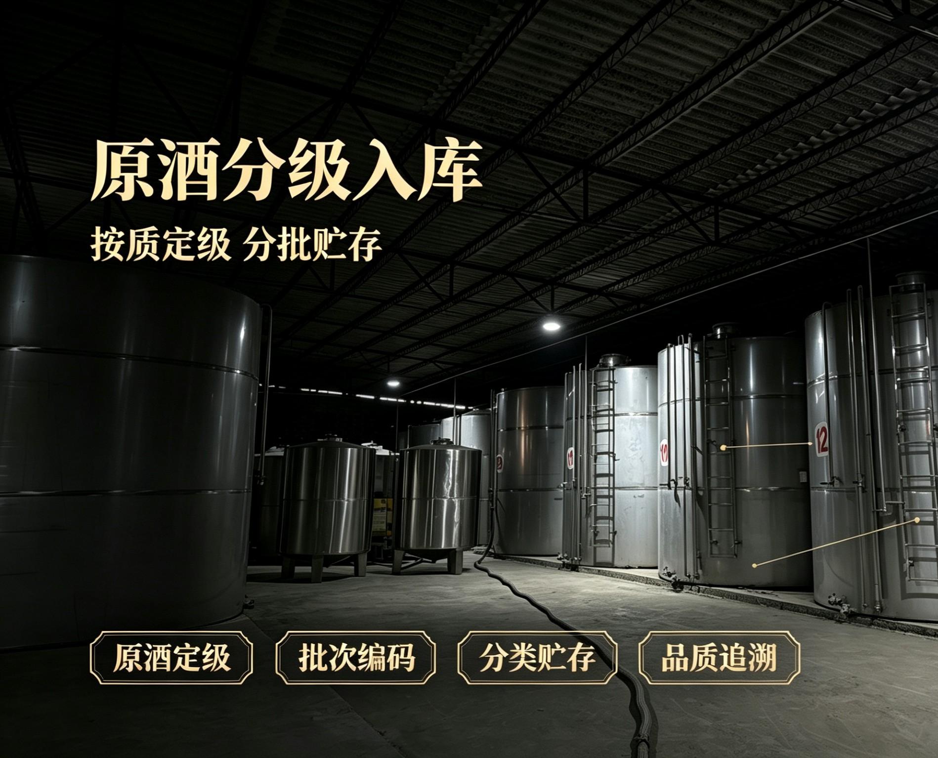 原酒分级入库