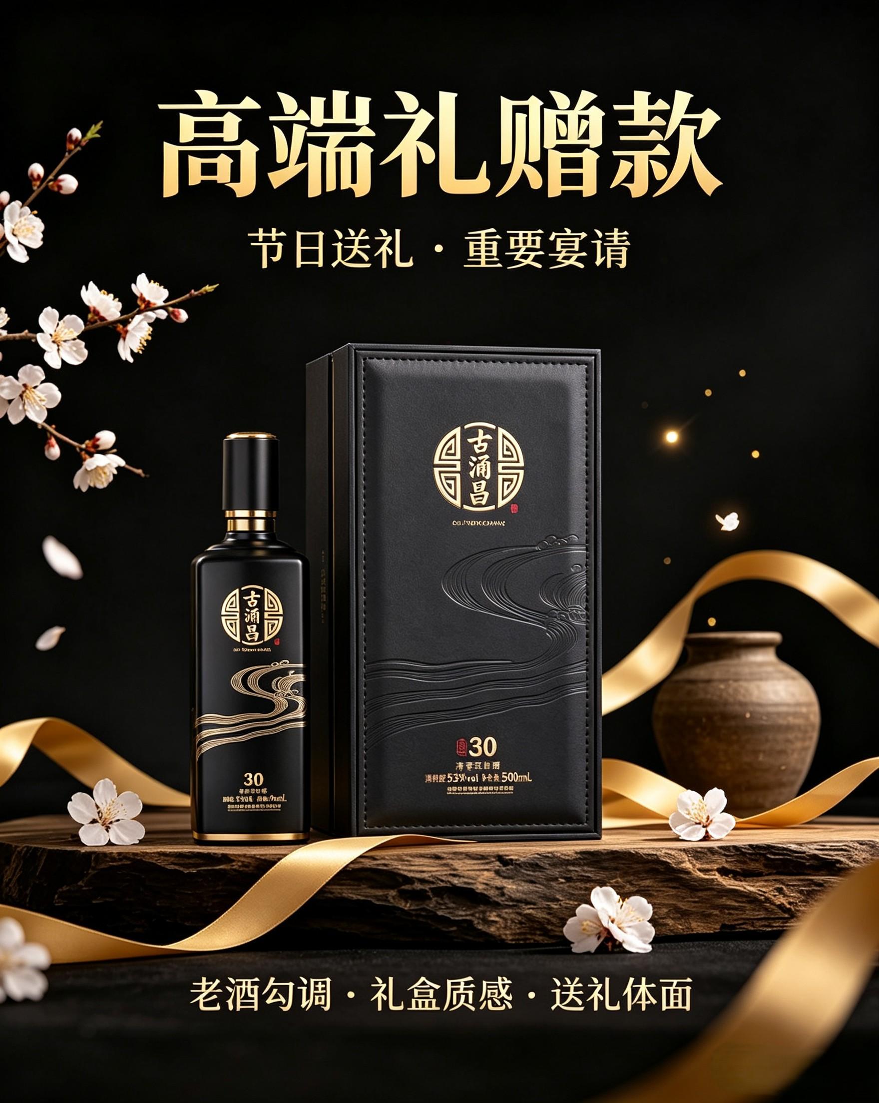 高端礼赠礼盒酒