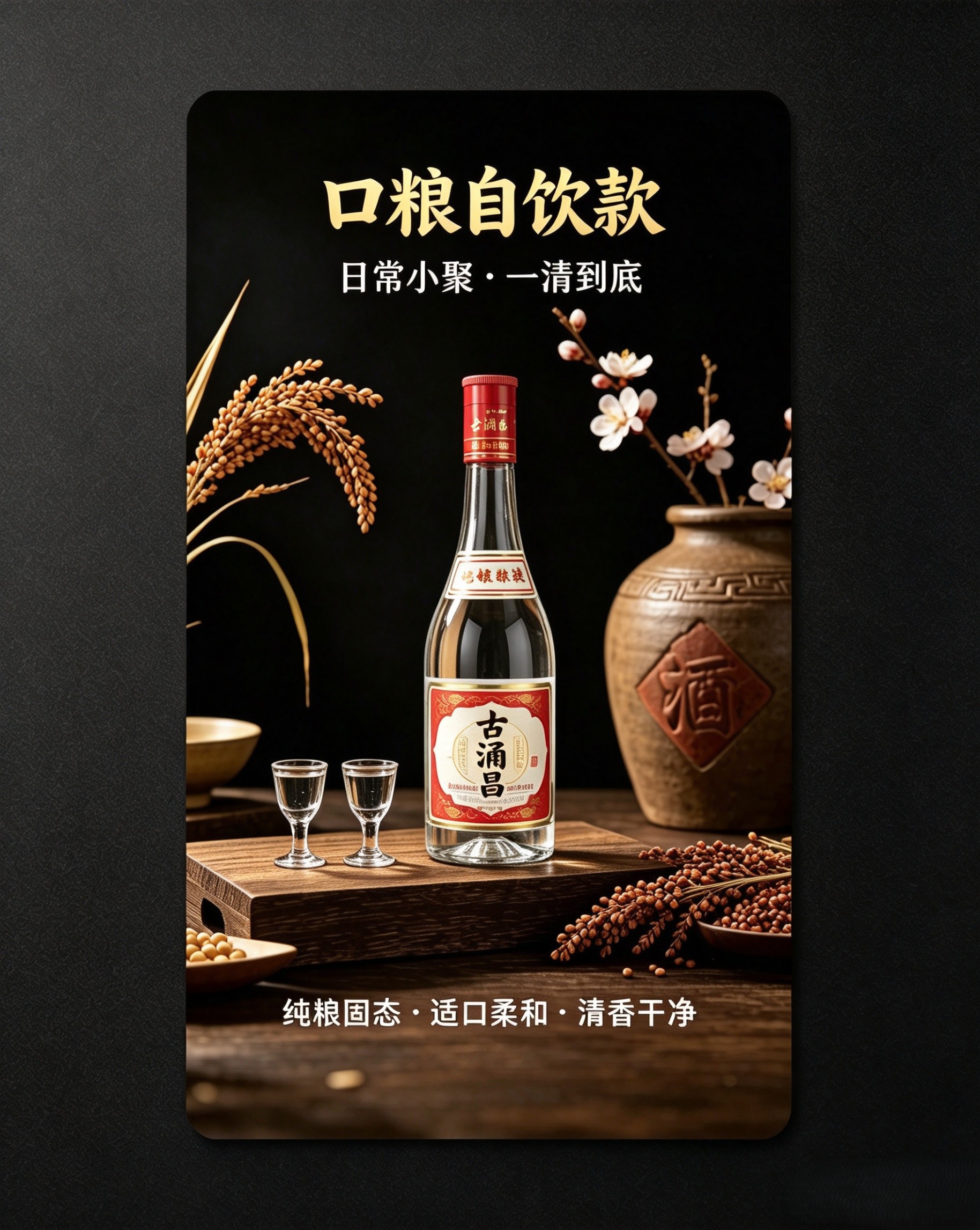 大众口粮光瓶酒